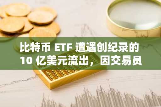比特币 ETF 遭遇创纪录的 10 亿美元流出，因交易员押注比特币将下跌 7 万美元