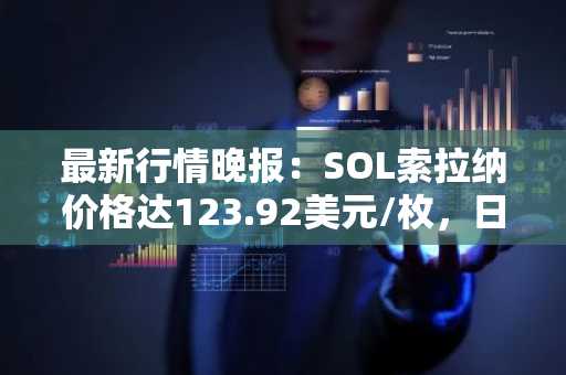 最新行情晚报：SOL索拉纳价格达123.92美元/枚，日内跌幅-3.61%