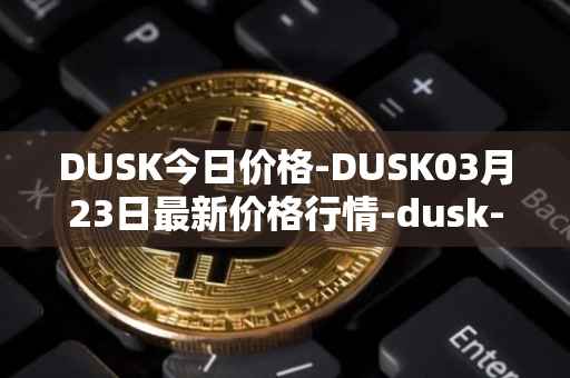 DUSK今日价格-DUSK03月23日最新价格行情-dusk-network最新走势消息
