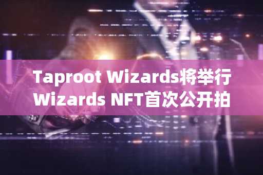 Taproot Wizards将举行Wizards NFT首次公开拍卖