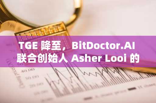 TGE 降至，BitDoctor.AI 联合创始人 Asher Looi 的公开信
