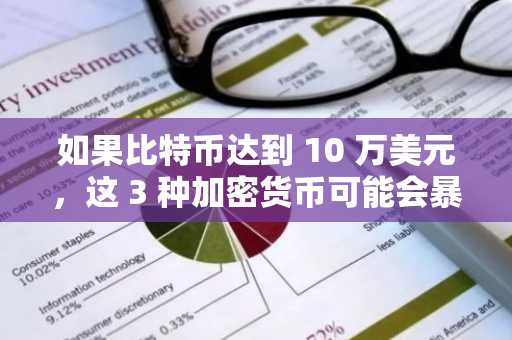 如果比特币达到 10 万美元，这 3 种加密货币可能会暴涨