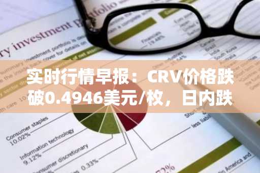 实时行情早报：CRV价格跌破0.4946美元/枚，日内跌-3.00%