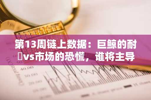 第13周链上数据：巨鲸的耐⼼vs市场的恐慌，谁将主导加密的下⼀程？