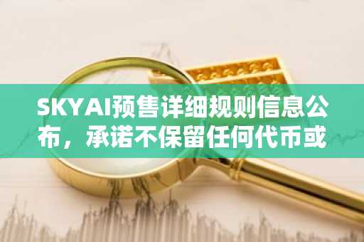 SKYAI预售详细规则信息公布，承诺不保留任何代币或BNB，83343枚BNB已开始原路径退回