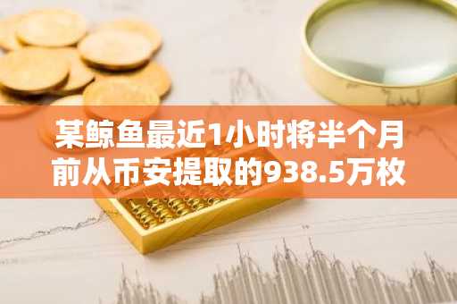 某鲸鱼最近1小时将半个月前从币安提取的938.5万枚FORM全部转进币安