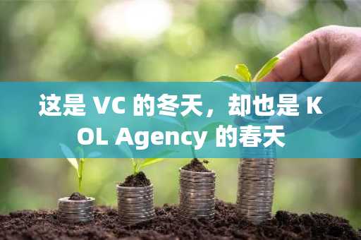 这是 VC 的冬天，却也是 KOL Agency 的春天