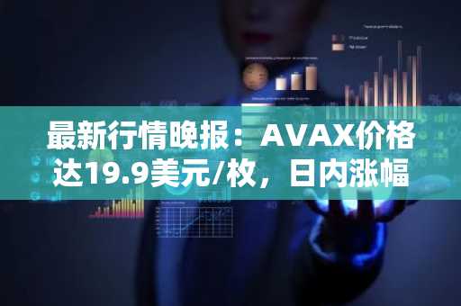 最新行情晚报：AVAX价格达19.9美元/枚，日内涨幅3.00%