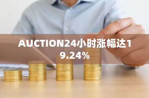AUCTION24小时涨幅达19.24%