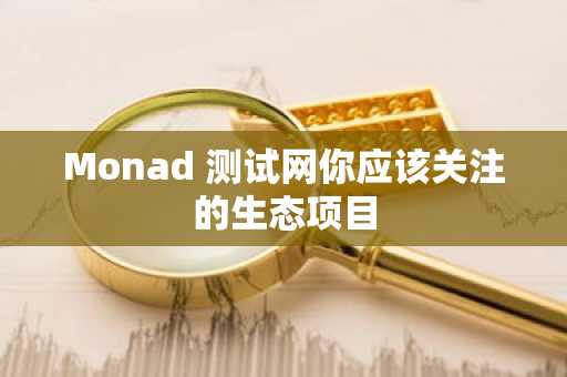 Monad 测试网你应该关注的生态项目