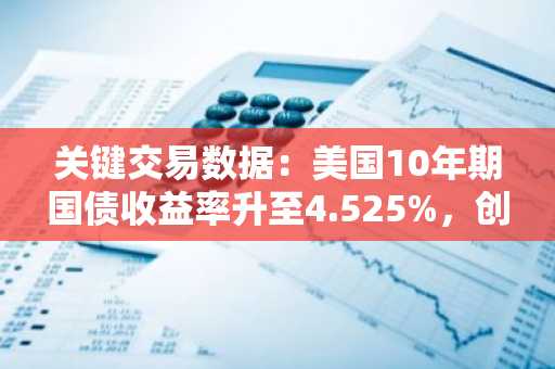 关键交易数据：美国10年期国债收益率升至4.525%，创2月20日以来新高