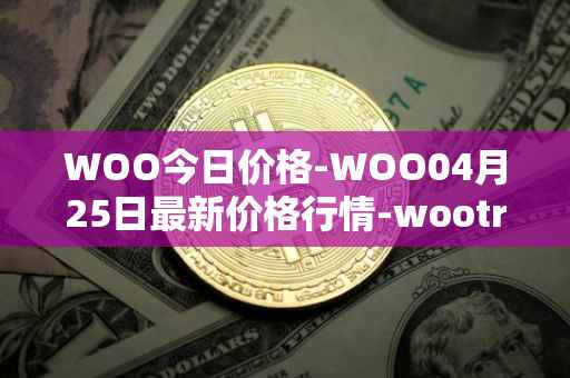 WOO今日价格-WOO04月25日最新价格行情-wootrade-network最新走势消息