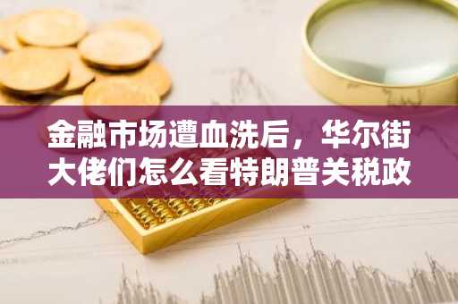 金融市场遭血洗后，华尔街大佬们怎么看特朗普关税政策？