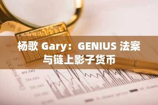 杨歌 Gary：GENIUS 法案与链上影子货币