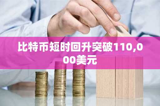 比特币短时回升突破110,000美元